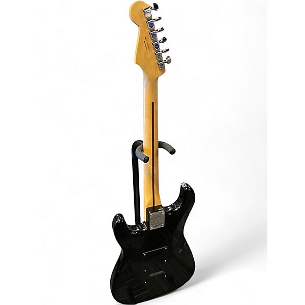 Used Fender Player Stratocaster Black Solid Body Electric Guitar