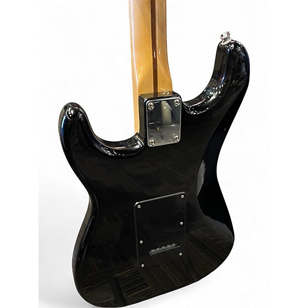 Used Fender Player Stratocaster Black Solid Body Electric Guitar