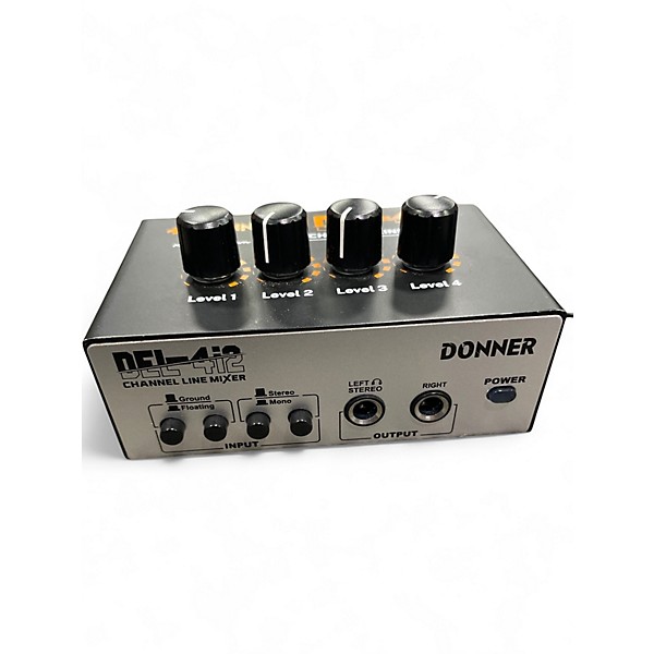 Used Donner DEL-4i2 Powered Mixer