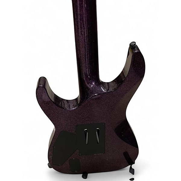 Used 2023 ESP KH602 Kirk Hammett Signature Purple SPARKLE Solid Body Electric Guitar