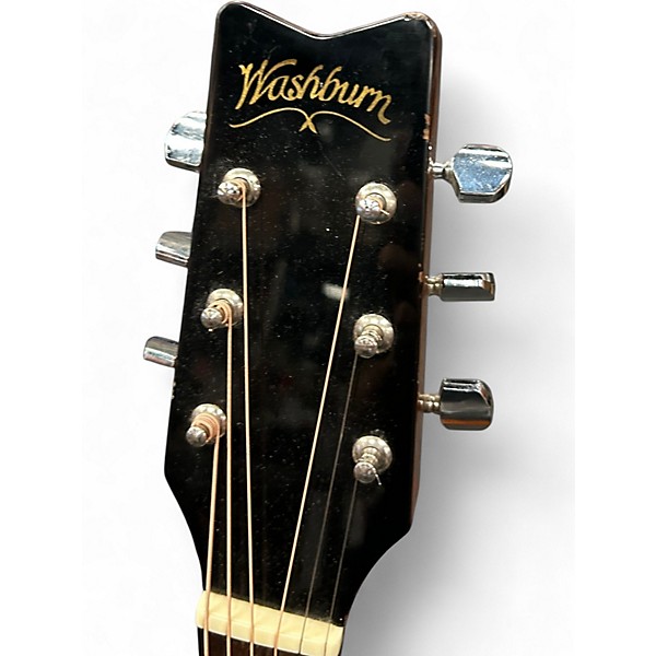 Used Washburn D8M Mahogany Acoustic Guitar