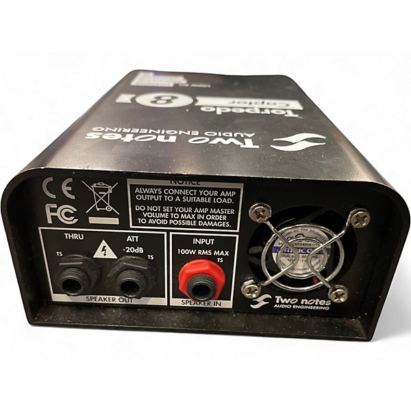 Used Two Notes Torpedo Captor 8ohm Power Attenuator