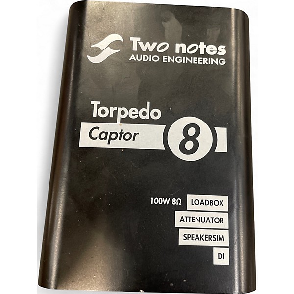 Used Two Notes Torpedo Captor 8ohm Power Attenuator