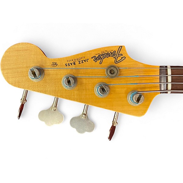 Used Fender Custom Shop LTD 60 JAZZ BASS RELIC Alpine White Electric Bass Guitar