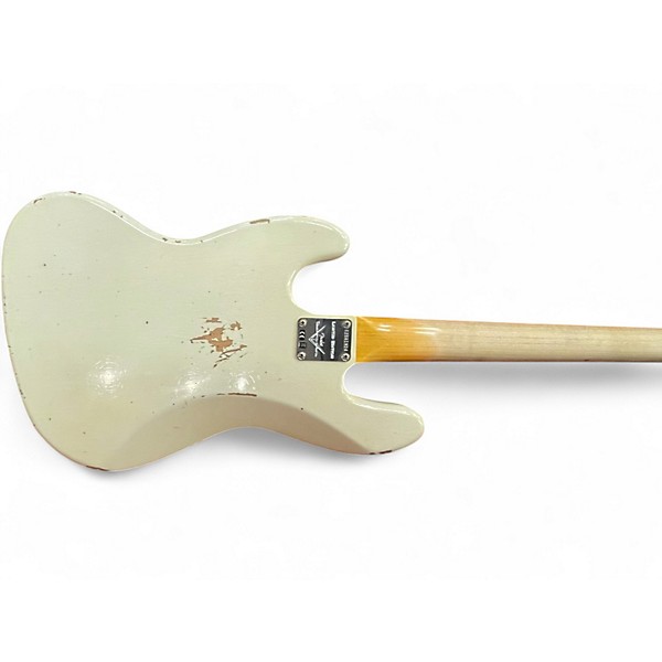 Used Fender Custom Shop LTD 60 JAZZ BASS RELIC Alpine White Electric Bass Guitar