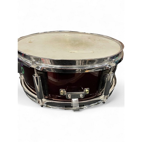 Used Ludwig 12X5.5 Accent CS Snare Burgundy Drum