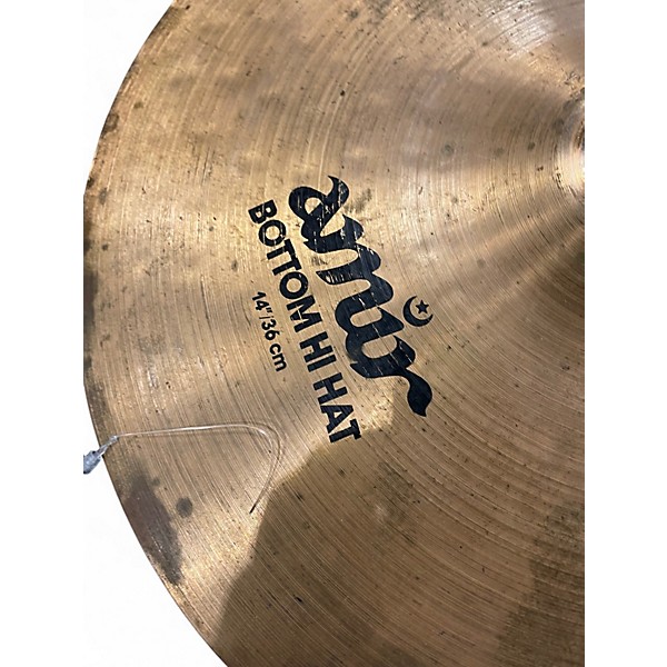 Used Zildjian 14in Amir Hi-Hats Cymbal