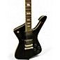 Used Ibanez IC400 Iceman Black and Yellow Solid Body Electric Guitar