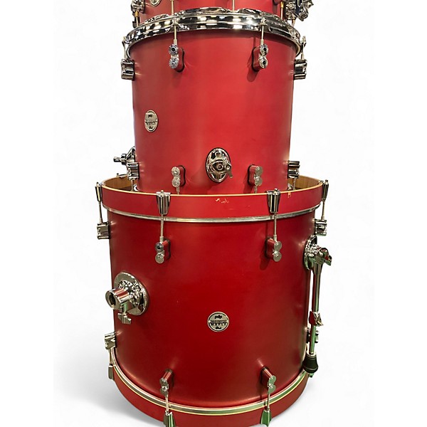Used PDP by DW 5 Piece Concept Series OX BLOOD Drum Kit