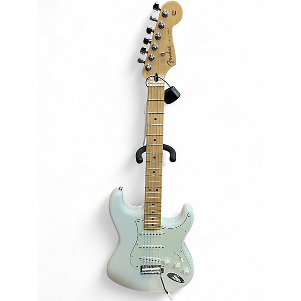 Used Fender Player Stratocaster White Solid Body Electric Guitar