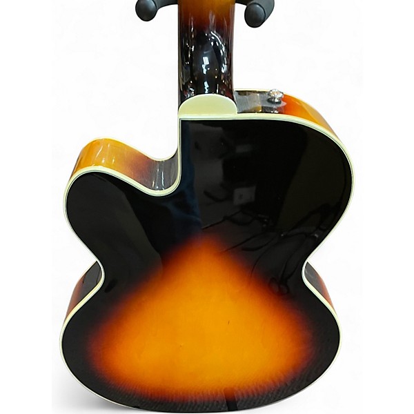 Used Gretsch Guitars G2420 3 Tone Sunburst Hollow Body Electric Guitar