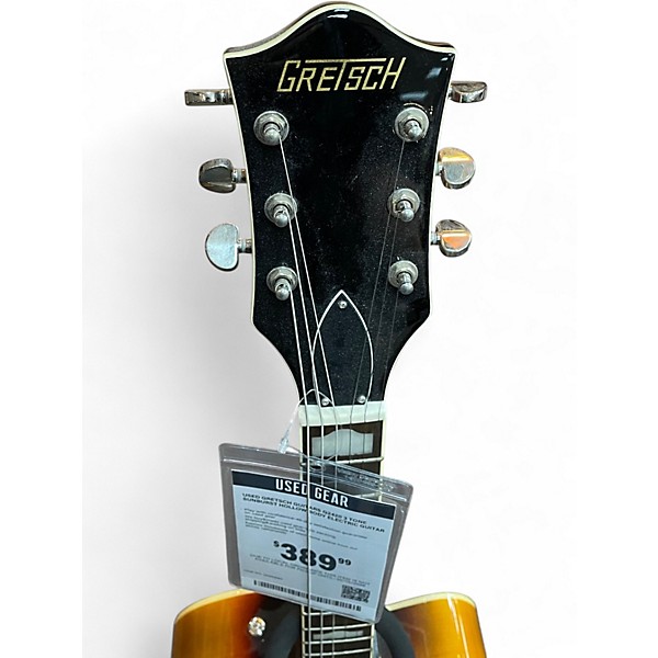 Used Gretsch Guitars G2420 3 Tone Sunburst Hollow Body Electric Guitar