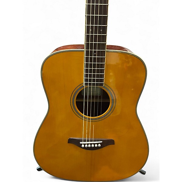 Used Yamaha FSTA TransAcoustic Concert Natural Acoustic Electric Guitar