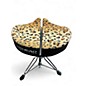 Used Ahead Spinal-G 3-Leg Drum Throne with Leopard Print Cloth Drum Throne