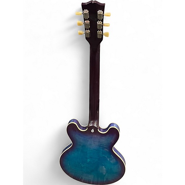 Used Gibson ES335 60's Block Blueberry Burst Solid Body Electric Guitar
