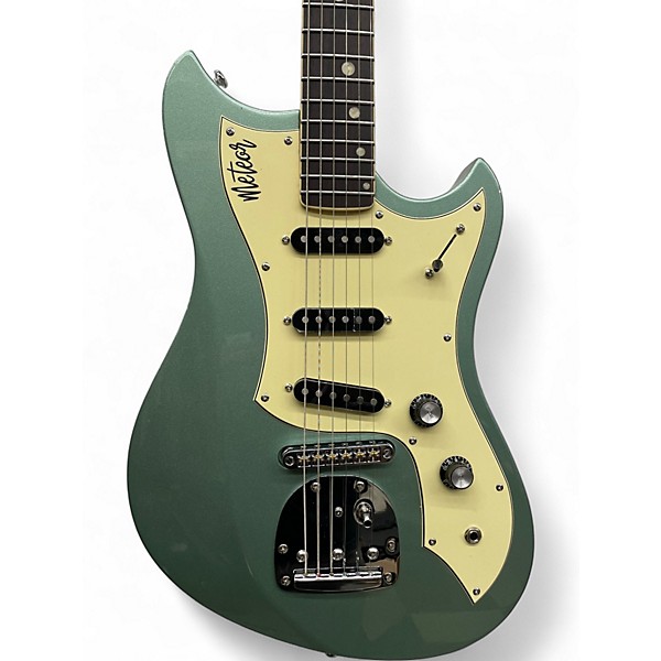 Used Cave And Canary METEOR FERNGULLEY METALLIC Solid Body Electric Guitar