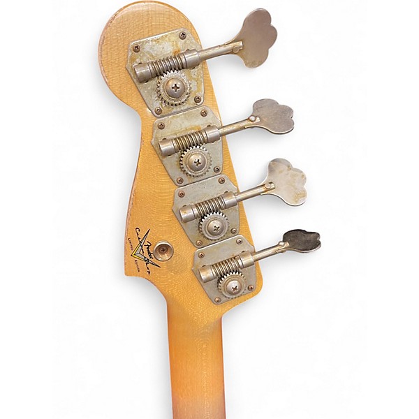 Used 2024 Fender Custom Shop Limited Edition 63 P Bass Heavy Relic Daphne Blue Electric Bass Guitar