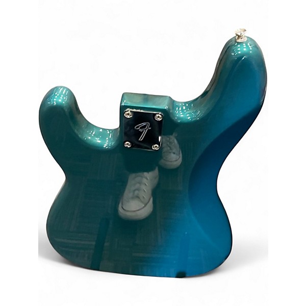 Used Fender Player Precision Bass Ocean Turquoise Electric Bass Guitar