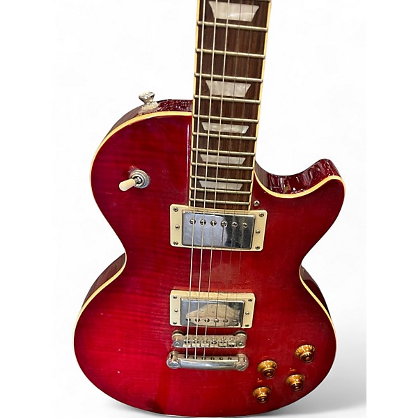 Used Epiphone Les Paul Standard Pro RED Solid Body Electric Guitar