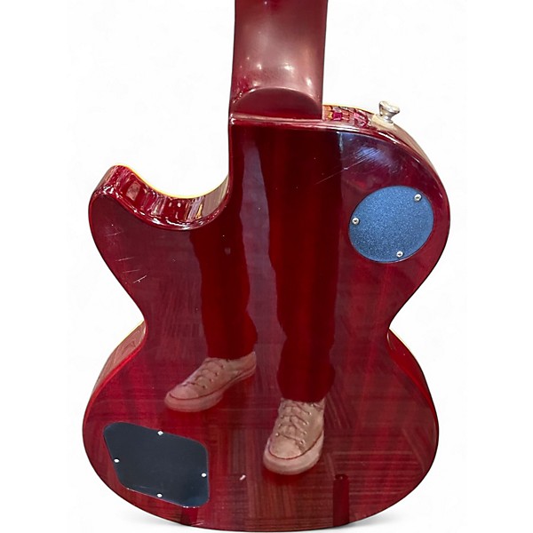 Used Epiphone Les Paul Standard Pro RED Solid Body Electric Guitar