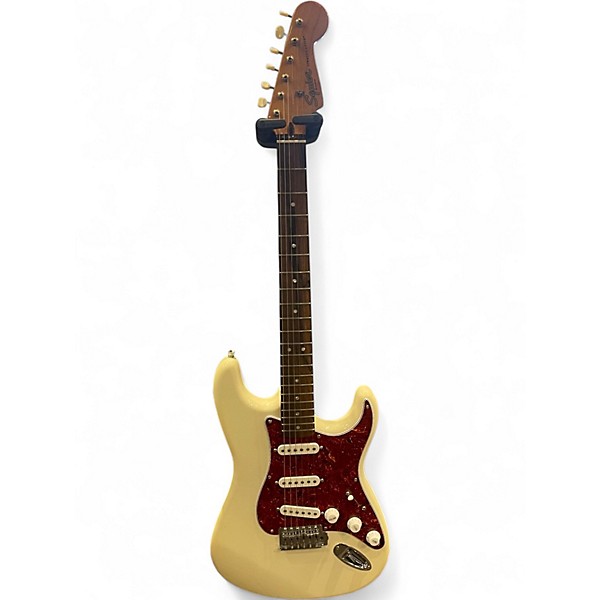 Used Squier CLASSIC VIBE STRATOCASTER Olympic White Solid Body Electric Guitar