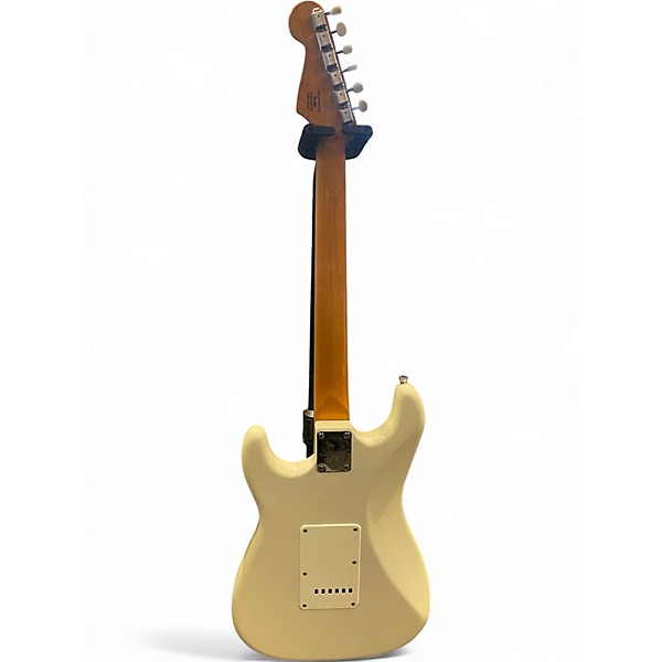 Used Squier CLASSIC VIBE STRATOCASTER Olympic White Solid Body Electric Guitar