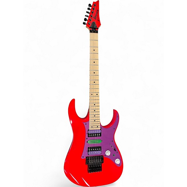 Used Ibanez GENESIS ROAD FLARE RED Solid Body Electric Guitar