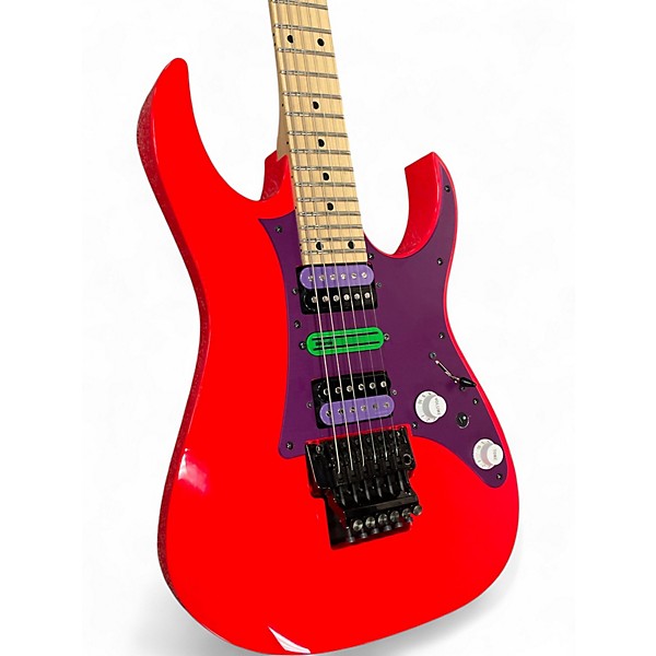 Used Ibanez GENESIS ROAD FLARE RED Solid Body Electric Guitar