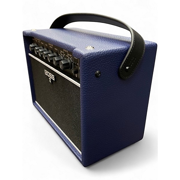 Used BOSS Katana Mini X 10W 1x5 Limited-Edition Blue Battery Powered Amp