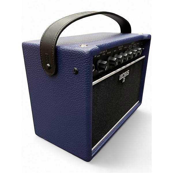Used BOSS Katana Mini X 10W 1x5 Limited-Edition Blue Battery Powered Amp