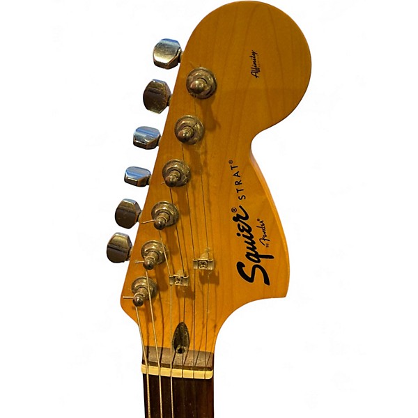 Used Squier Affinity Stratocaster Candy Apple Red Solid Body Electric Guitar