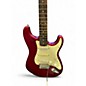 Used Squier Affinity Stratocaster Candy Apple Red Solid Body Electric Guitar