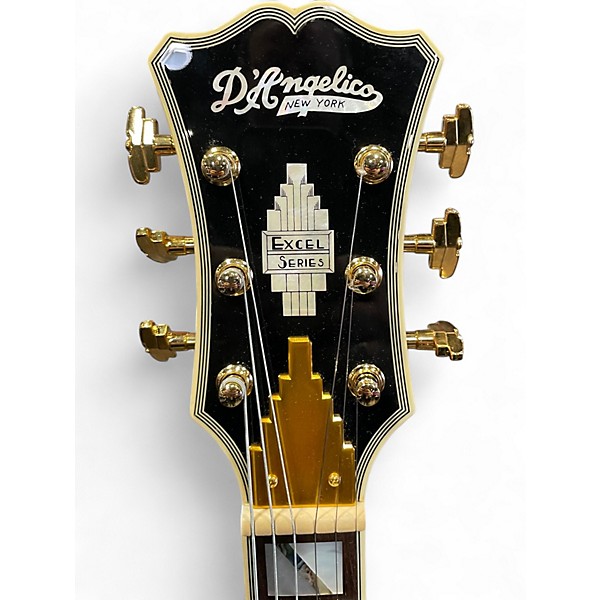 Used D'Angelico EXCEL SS XT 2 Color Sunburst Hollow Body Electric Guitar