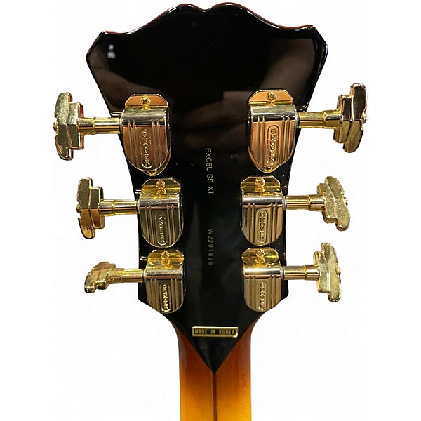 Used D'Angelico EXCEL SS XT 2 Color Sunburst Hollow Body Electric Guitar