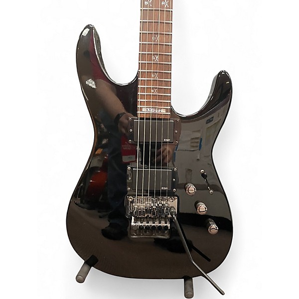 Used ESP LTD KH202 Kirk Hammett Signature Black Solid Body Electric Guitar