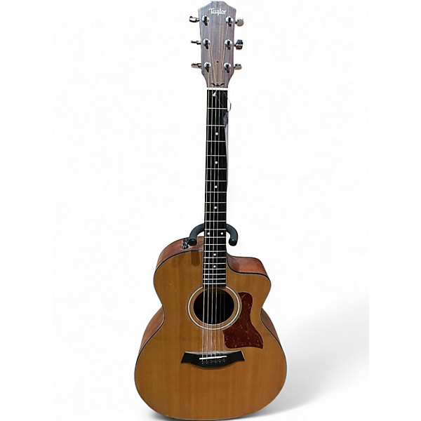 Used Taylor 114CE Natural Acoustic Electric Guitar