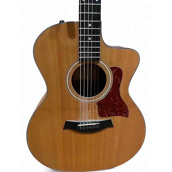 Used Taylor 114CE Natural Acoustic Electric Guitar