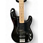 Used Squier Affinity Precision Bass Black Electric Bass Guitar