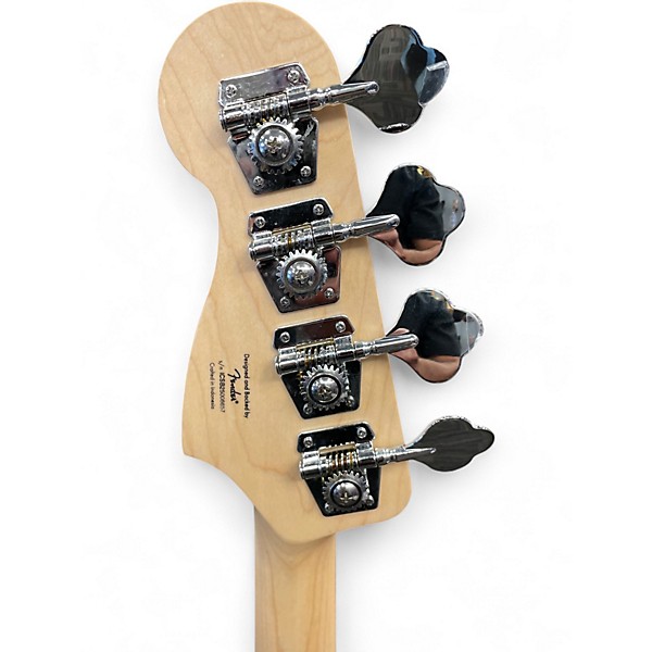 Used Squier Affinity Precision Bass Black Electric Bass Guitar