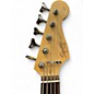 Used 2014 Squier J Bass Black Electric Bass Guitar