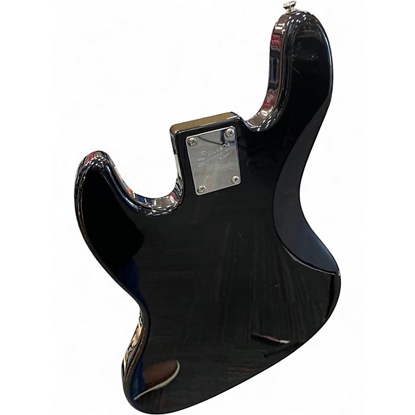 Used 2014 Squier J Bass Black Electric Bass Guitar