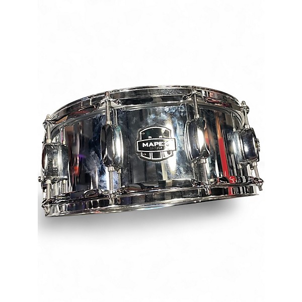 Used Mapex 14in STUDENT SNARE AND PAD KIT STEEL Drum