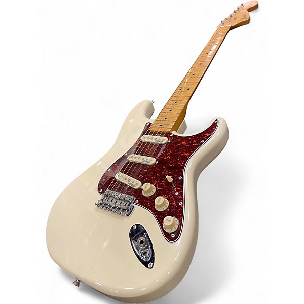 Used Fender '68 reissue 50th anniversary stratocaster Olympic White Solid Body Electric Guitar