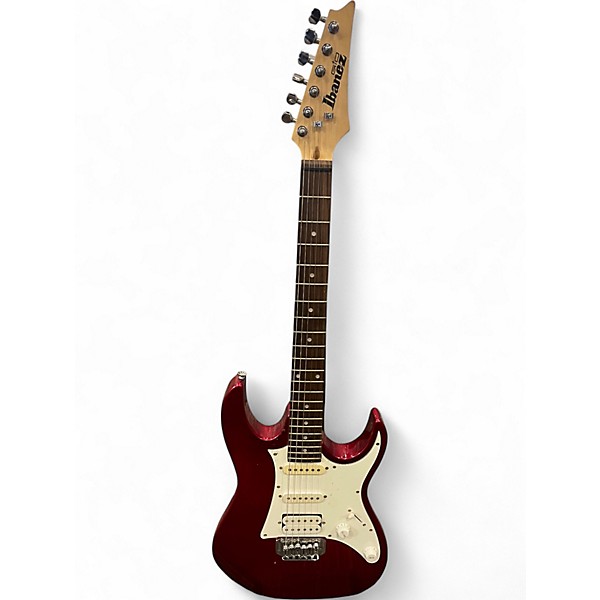 Used Ibanez GRG140 Red Solid Body Electric Guitar