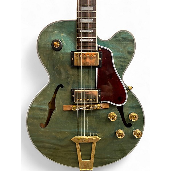 Used Gibson ES275 Custom Trans Green Hollow Body Electric Guitar