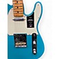 Used Fender American Professional II Telecaster Miami Blue Solid Body Electric Guitar