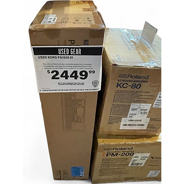 Used KORG PA1000 61