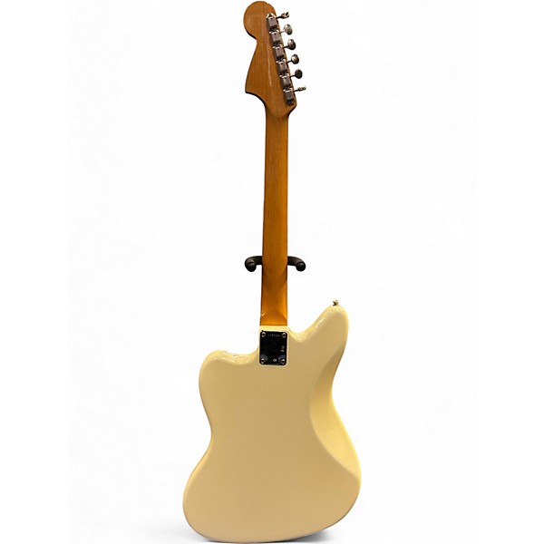 Used 2006 Fender Jaguar Alpine White Solid Body Electric Guitar