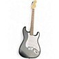 Used Squier STRATOCASTER Satin Black Solid Body Electric Guitar thumbnail