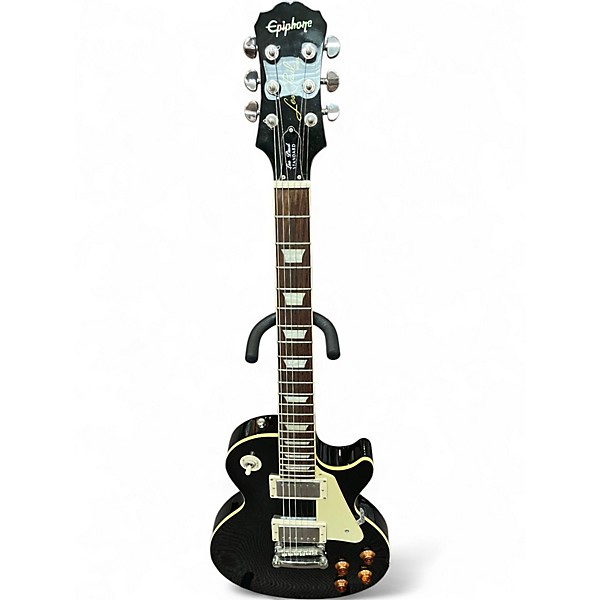 Used Epiphone Les Paul Standard Black Solid Body Electric Guitar